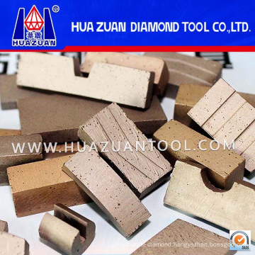 Diamond Cutting Tools Sandwich Segment for Marble Cutting (HZ290)